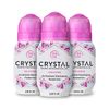 CRYSTAL Deodorant - Mineral Roll on Vegan Deodorant for Women and Men, Unscented - 2.25 fl. oz. (3 Pack) (Packaging May Vary)