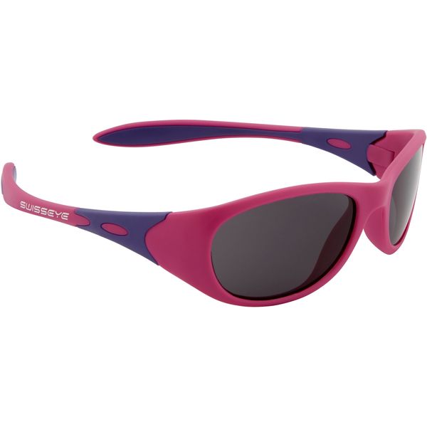 SWISSEYE Kinder Toddler Kindersportbrille, pink matt/Viola, XS