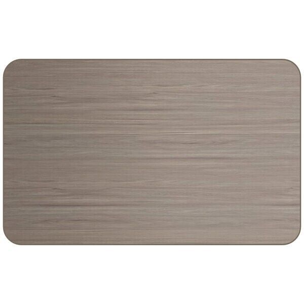 30" x 48" Rectangular Restaurant Table Top with Ash Laminate Top Finish