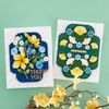 Spellbinders Floral 3D Embossing Folder from The Four Petal Collection, Paper, ONE