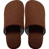 natural slippers brown