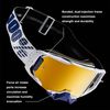 100% ARMEGA HIPER Solaris Glasses - Mirror red lens