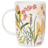 Now Designs Tall Bees & Blooms Stoneware Mug, 18 Ounce Capacity