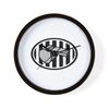 CafePress Referee Logo 10" Wall Clock for Livingroom, Kitchen, or Office