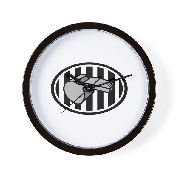 CafePress Referee Logo 10" Wall Clock for Livingroom, Kitchen, or Office