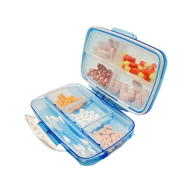 Travel Medicine Storage Box, Moisture-Proof Small Medicine Box