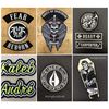 Custom Embroidered Patch - Army Military Dog Tag Patch Biker Sew on Patches