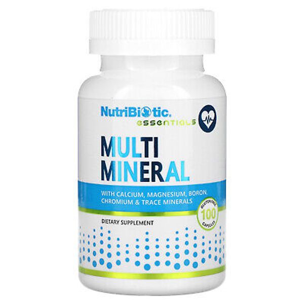 Essentials, Multi Mineral, 100 Gluten Free Capsules