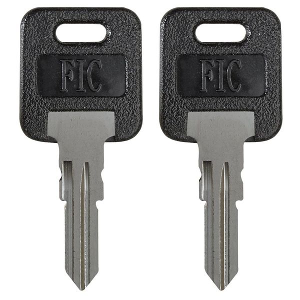 Fastec FIC Precut Keys - 2 Keys (HF301 - HF351) RV CF EF