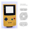 eMagTech 2 Sets Conductive Rubber Button Pads Controller Button Pad White Replacement Repair Part Compatible with Game Boy Color Controller