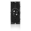 Byron Doorbell Push Button - Universal - for New or existing installations - 2-Wire Installation - Chrome Finish