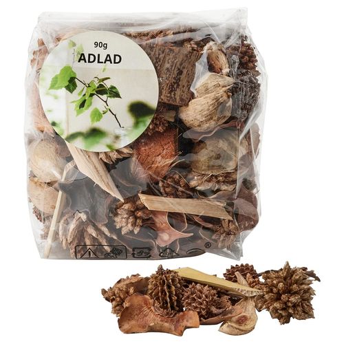 Ikea ADLAD/Adado: Scented Potpourri 3.2 oz (90 g) Scandinavian Forests/White (505.027.54)