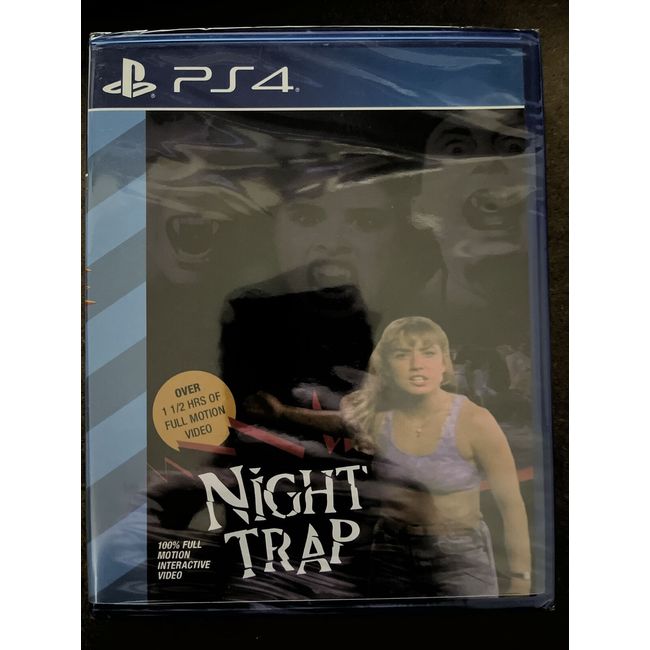 NEW Night Trap (Sony PlayStation 4, 2017) PS4 SEALED