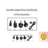 4-PIN Plug AC Adapter for Par Everserv 600 POS System 12V Power Supply Charger