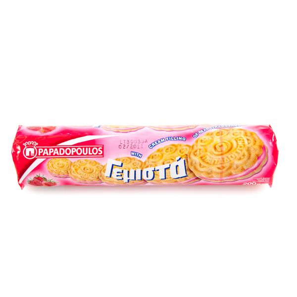 Papadopoulos Strawberry Cream Gemista Cookies