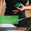 Gaiam Restore Hand Therapy Exercise Ball Kit - 3-Level Hand Grip Strengthener Massage Balls (Soft, Medium, Firm) for Physical Therapy & Hand Pain Relief, Ease Muscle Tension with Hand Balls - Set of 3