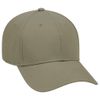 OTTO 6 Panel Low Profile Superior Cotton Twill Cap - Ol. Green