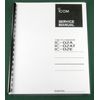 Icom IC-02AT Service Manual: w/11"X24" Schematic, Protective Covers