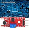 5PCS Sound Sensor Module, Ultra Small Professional Microphone Amplifier, Sound Microphone Sensor Detection Module, IC KY-038 High Sensitivity Microphone Sound Voice Detection Sensor Module