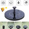Solar Power Floating Fountain Outdoor Water Pump With Filter Panel Pond Pool
