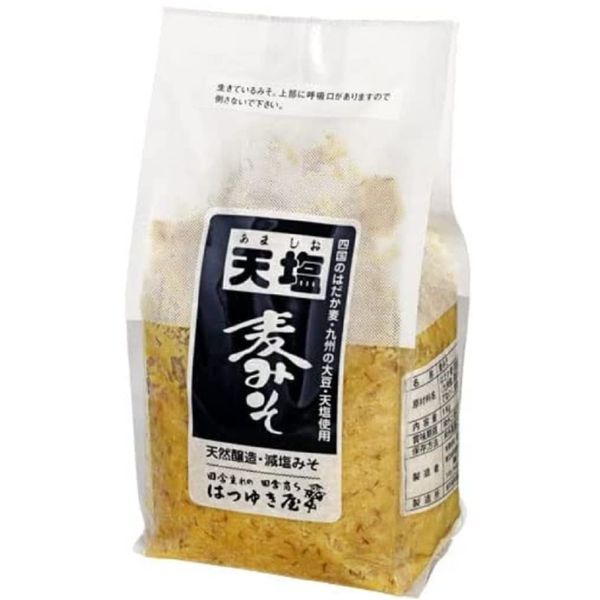 Tsuyukiya Teshio Barley Miso Additive-Free 2.2 lbs (1 kg)