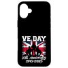 VE Day 2025 WW2 80th Anniversary Union Jack V E DAY Case for iPhone 16 Plus