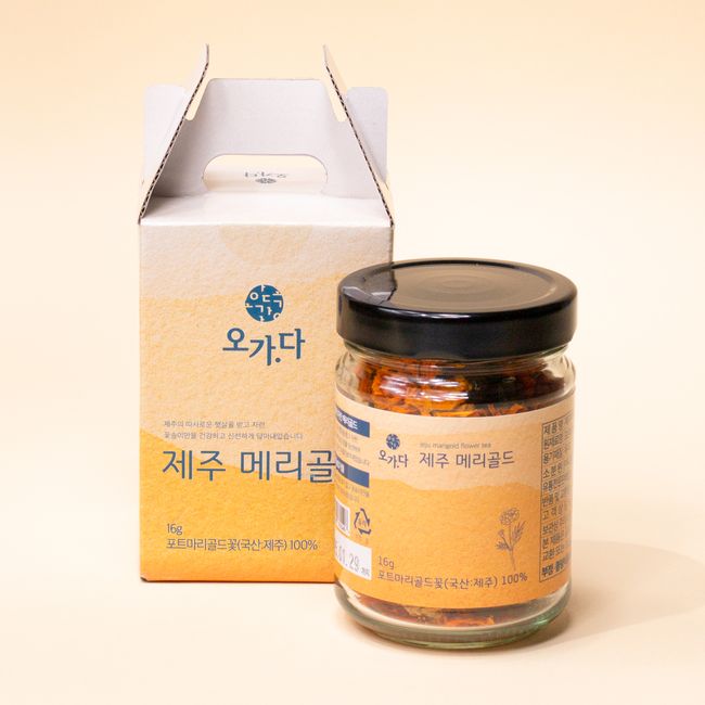 [Natural] Ogada pesticide-free Jeju marigold flower tea 16g