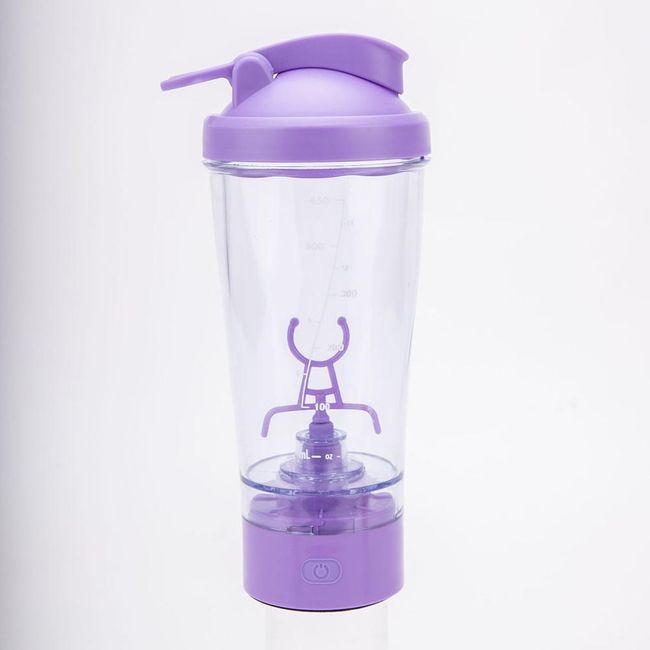 450ml Mixing Cup Blender Automatic USB Fitness Water Mug Portable Protein  Powder Meal Electric Shaker Bottle 