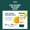VIVID KITCHEN Low-Calorie Mustard | No Preservatives | Easy-to-Squeeze I 2 Pack