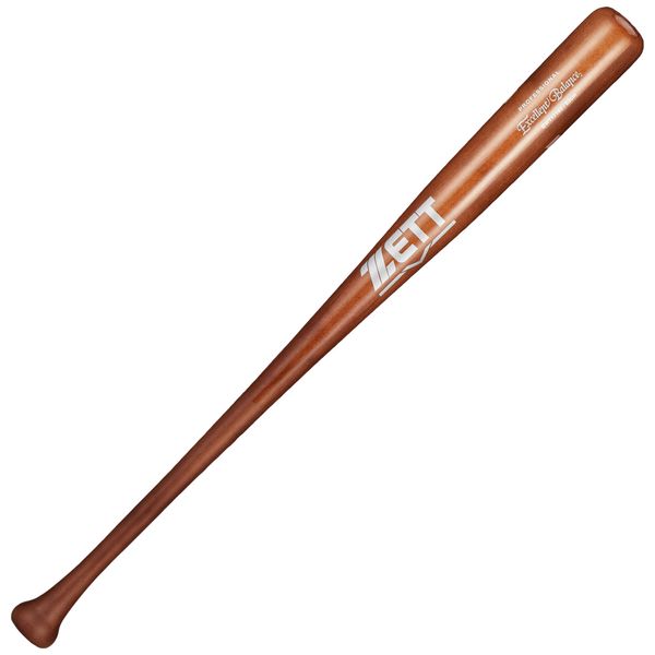 ZET17183 Hard Baseball Bat, Excellent Balance, Wooden, 32.7 inches (83 cm), 4 Sides of Hitting Maple, 32.7 inches (900 g), Average, Thin Dark (3700S)