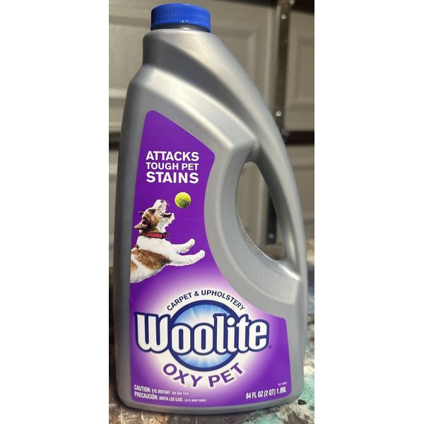 Woolite Carpet & Upholstery Cleaner Oxy Pet   64 Fl Oz Attacks Stains