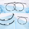 VU100 Mother Daughter Bracelet Gift 2pcs, Nylon, No gemstone