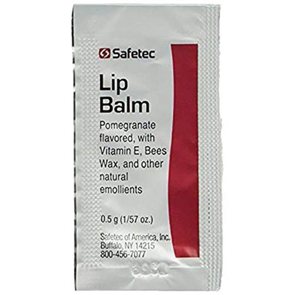 Safetec 15989 Lip Balm, 0.5 g, Pack of 144