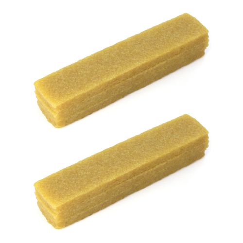 QWORK® 2pcs Sanding Belt Cleaning Block Sandpaper Cleaning Stick - 200 * 40 * 40 mm