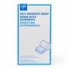 Medline Self Adherent Cohesive Wrap Bandage, Latex-Free, 2" x 5 Yards, Tan (36 Count)
