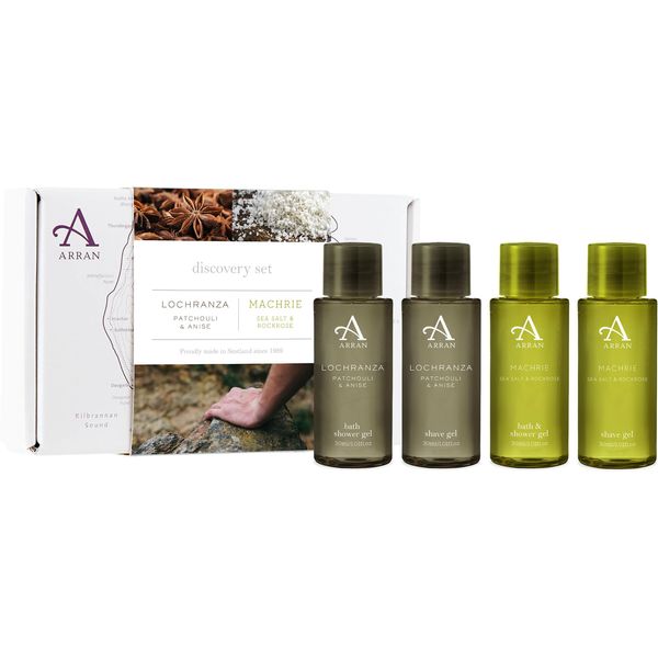 Arran Lochranza & Machrie Discovery Set with Patchouli & Rockrose
