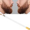 Beard Pencil, Professional Beard Pencil Filler,Beard Shaper & Beard Shaping Tool for Men,Grooming Kit Tracing Tool Perfect for Styling and Edging(white)