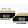 Kitchen Scale,Bamboo Digital Food Kitchen Scale With LCD Screen Display,11 Pound