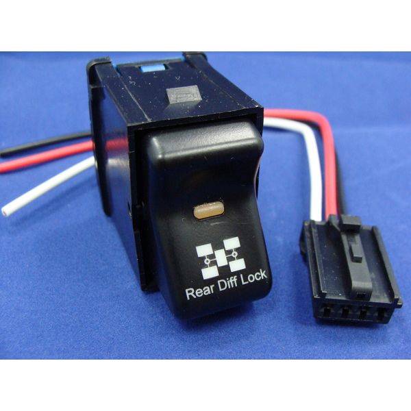 Fits Jeep® TJ Rocker Switch- Rear Diff. Lock Logo