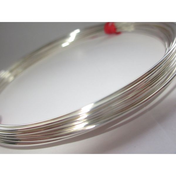 Sterling Silver 925 Round Wire 0.4mm (26 Gauge) Half Hard - 1 Meter