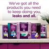 Poise Incontinence Pads, Maximum Absorbency, Long, 12 ct