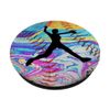 Watercolor Softball Player Pitch Cool Pitching Pitcher PopSockets Swappable PopGrip