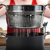 All-Clad Essentials 18/10  Stainless Steel 6.5-qt  Colander.