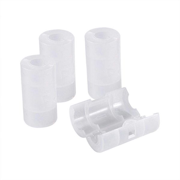 AA to Size C Battery Adapters Holder Switcher Converter Cases Box White 4 Pack Output Case Box Parallel Serial