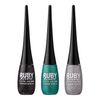 Ruby Kisses I-Bling Liquid Eyeliner 3 PACK (Glitz N' Black,Glitz N' Green,Disco Ball)