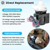 Water Pump Motor Assembly for Hoshizaki Ice Machine Includes Capacitor KM500MAH