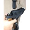 Barsony Horizontal Shoulder Holster for S&W K OR L Frame Right