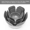 Pan Pot Protectors, Thicker Felt Pads, 3 Sizes, 12 Pcs Pan Separators/Dividers/Protectors for Stacking/Protecting/Separating Cookware (Gray)