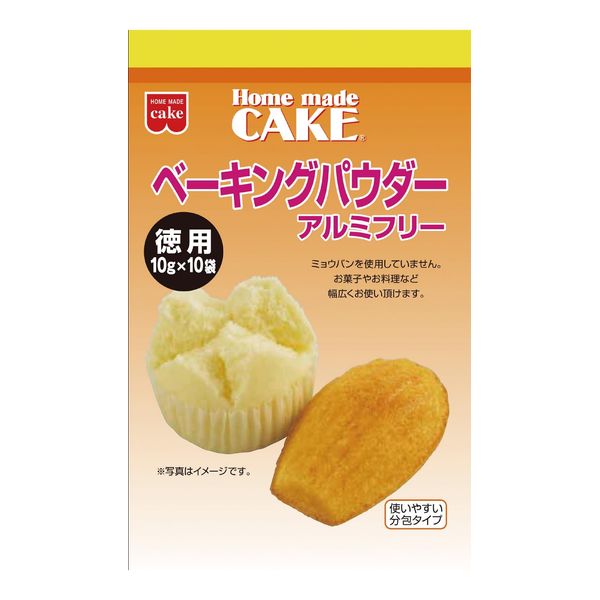 Homemade Kyoritsu Foods Value Baking Powder, 3.5 oz (100 g) (0.4 oz (10 g) x 10 x 6 Bags