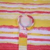Alan Symonds STRIPED RED/MULTI OUTDOOR TABLE COVERING (TABLECLOTH 60" X 120")